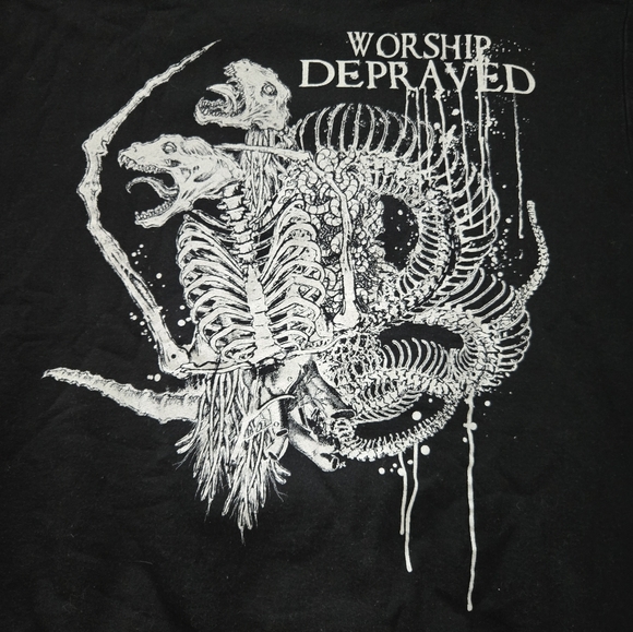 Arsis "Worship depraved" 2004 Mark Riddick Vintage Double Sided - Picture 4 of 7